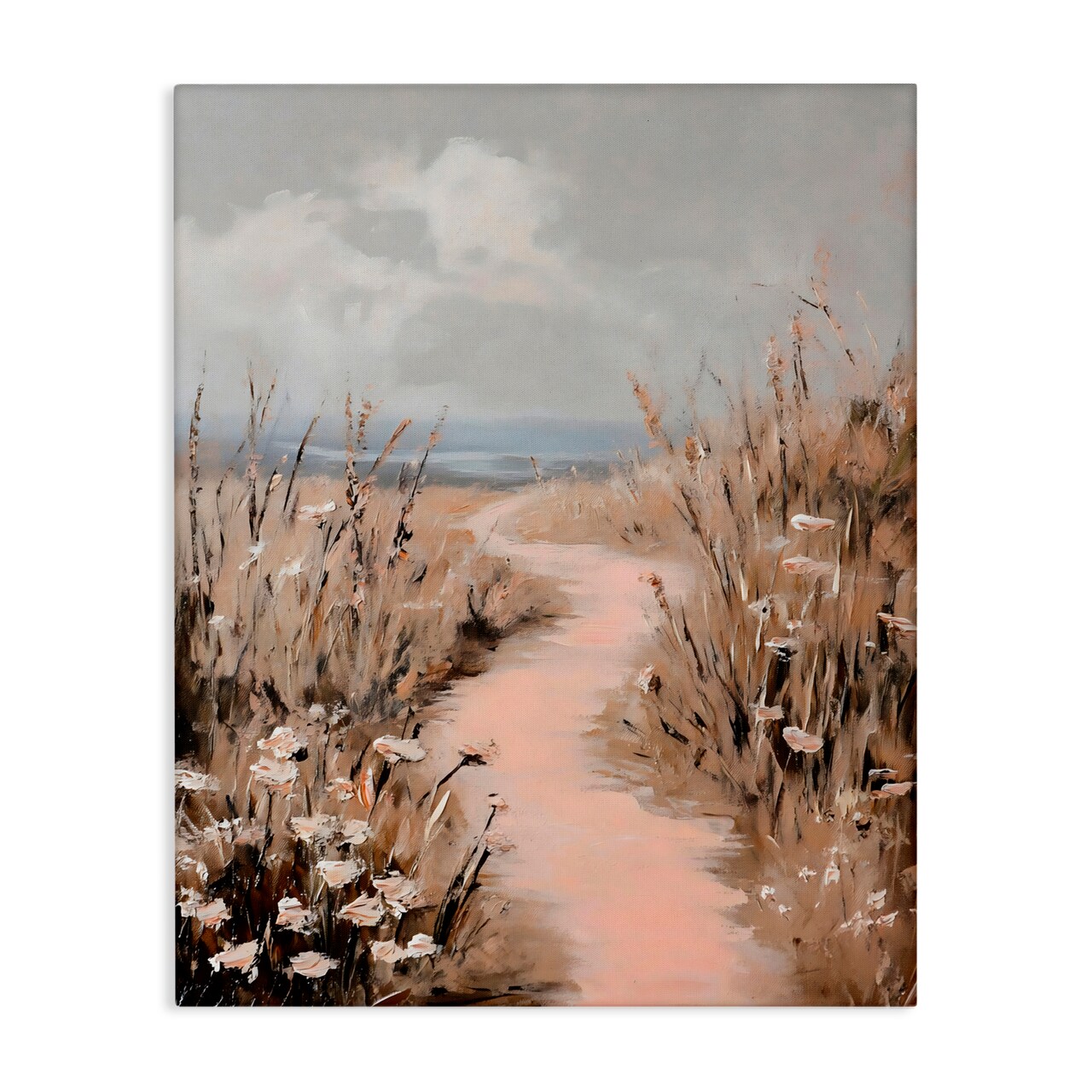 Stupell Industries Blush Coastal Path Canvas, design by Franklyn Gregory